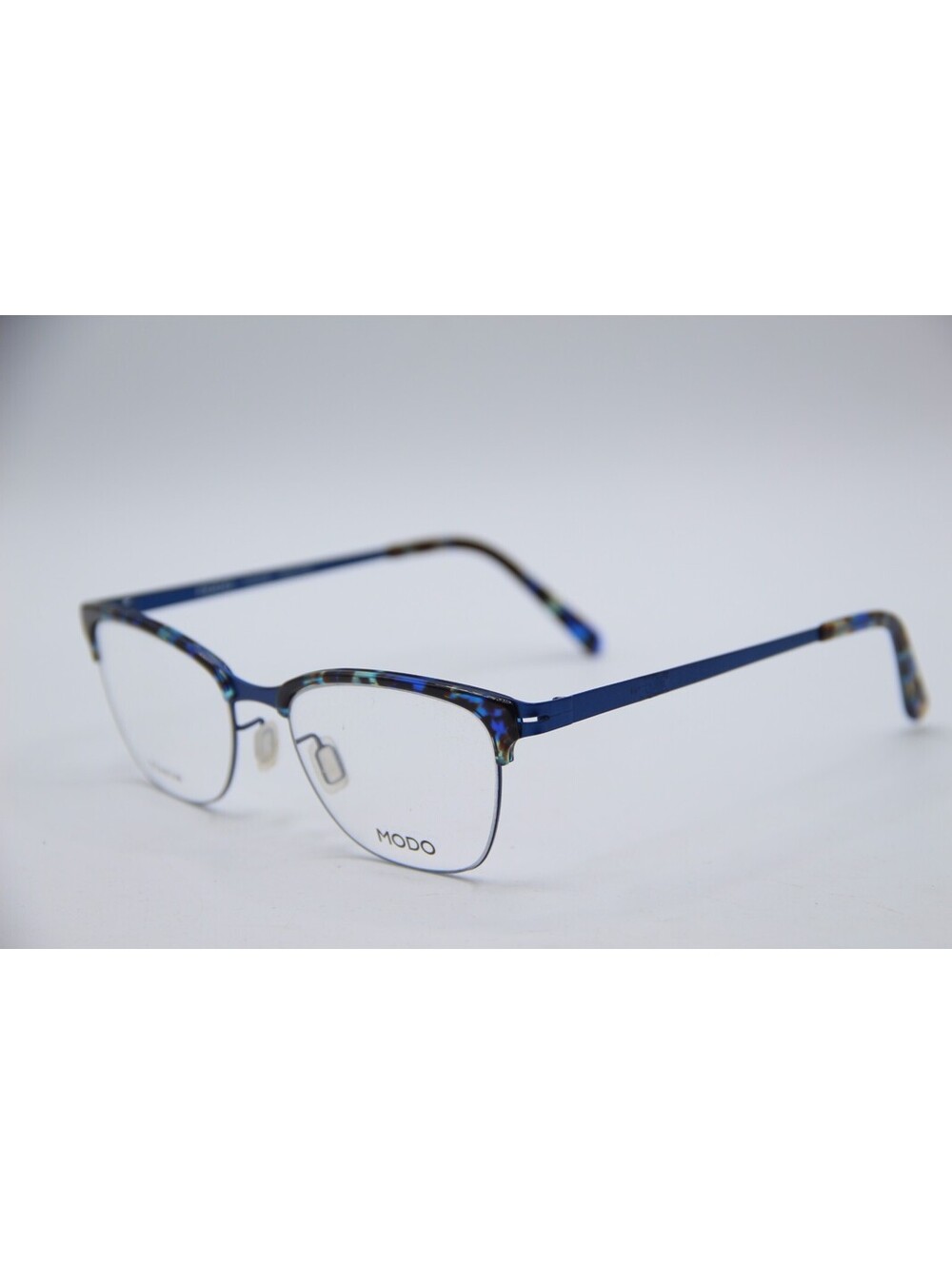 Modo Model 4515 Blutt Blue Havana Authentic Eyeglasses 51-18-140